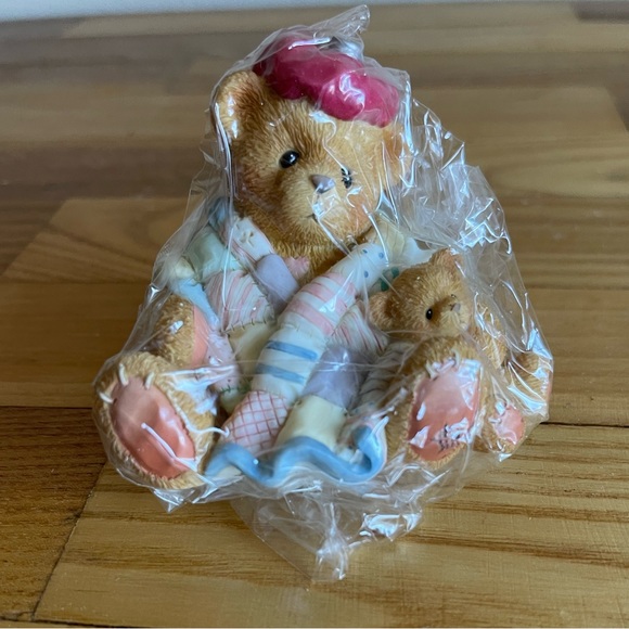 Cherished Teddies Figurine 1997 "Can't Bear To See You Under The Weather" 215856 - Picture 2 of 6